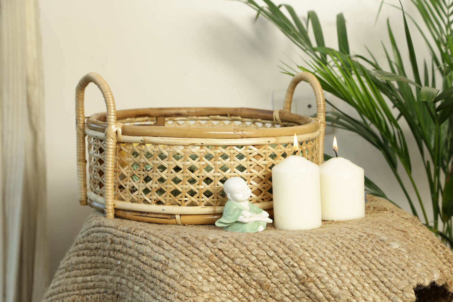 Handicraft Cane Tray