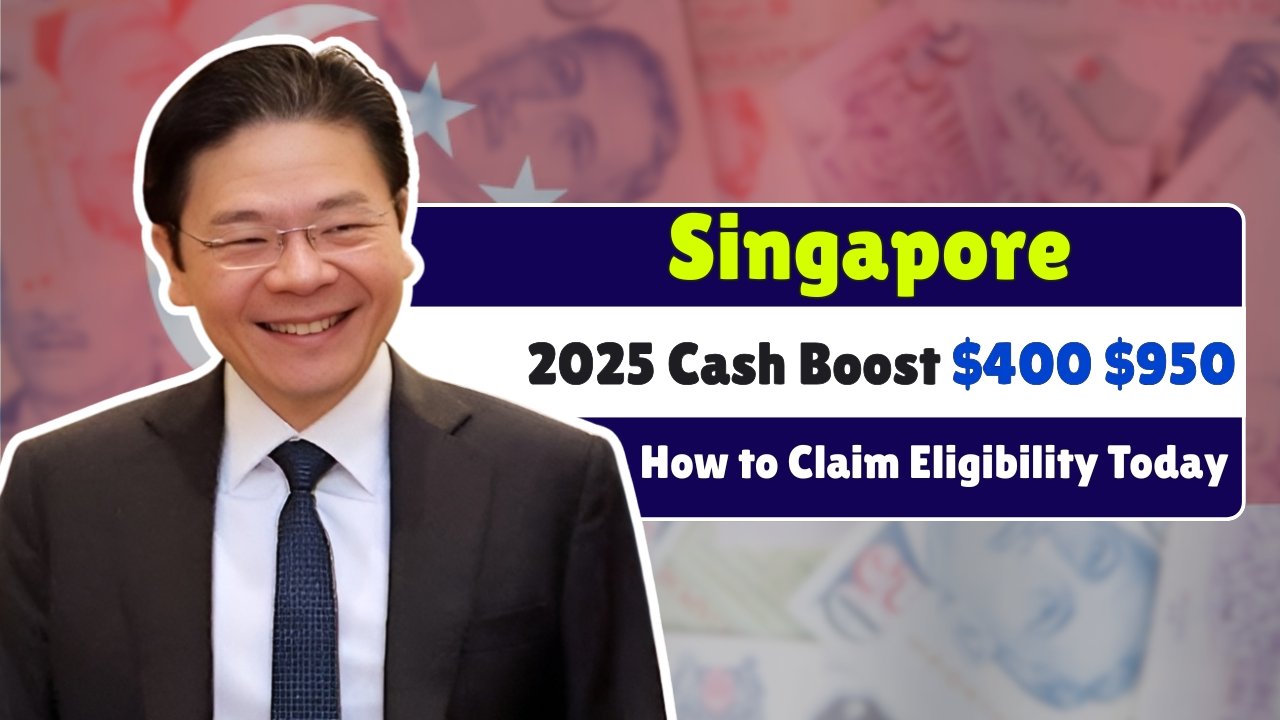 Singapore 2025 Cash Boost How to Claim $400 $950 and Check Eligibility Today